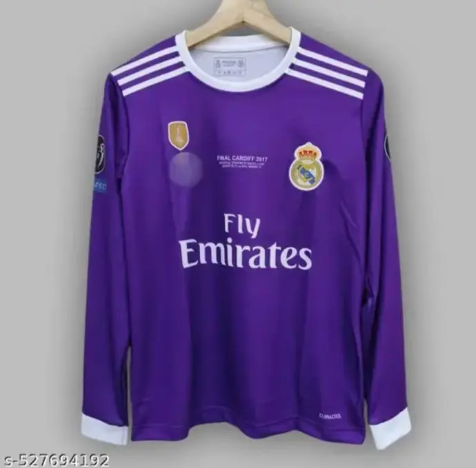 Ronaldo Real Madrid Jersey – UCL Final Purple Edition