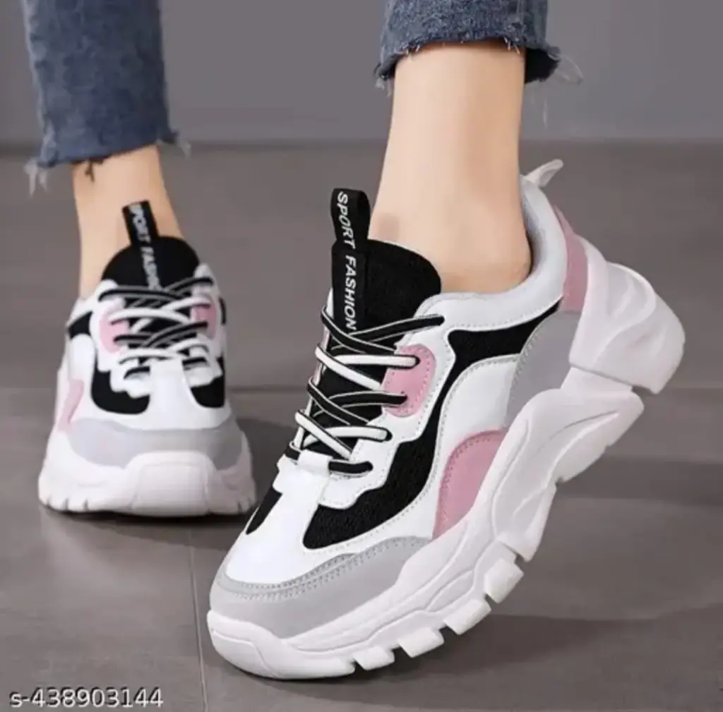 Blush Surge Chunky Sneakers