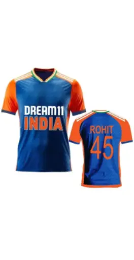 [ROHIT 45 INDIAN CRICKET TEAM JERSEY] ROHIT 45 INDIAN CRICKET TEAM JERSEY